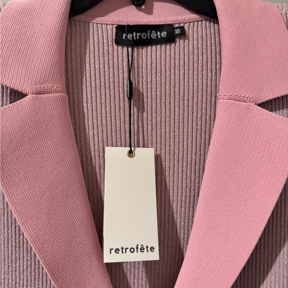 RETROFETE Mimi Dress in Pink Marshmallow - Picture 3 of 6